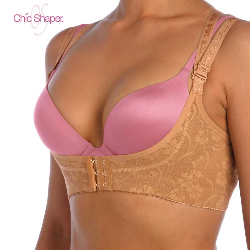 Korzetová podprsenka Push Up Chic Shaper Bra - více velikostí na výběr