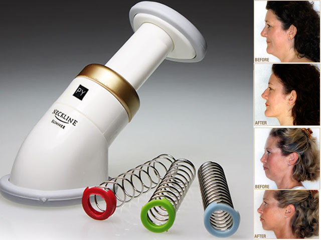 Masážní pomůcka na zmenšení podbradku Neckline Slimmer