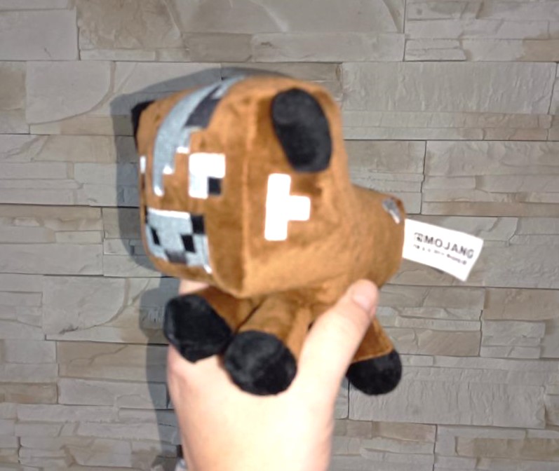 Plyšová hračka minecraft Baby Cow 15cm