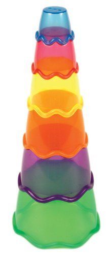Skládací pyramida Stacking Wavy Cup