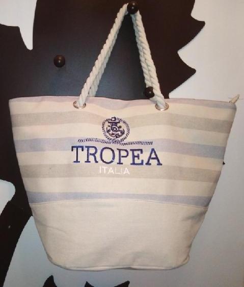 Letní plážová taška Tropea Italia 001 VÝPRODEJ