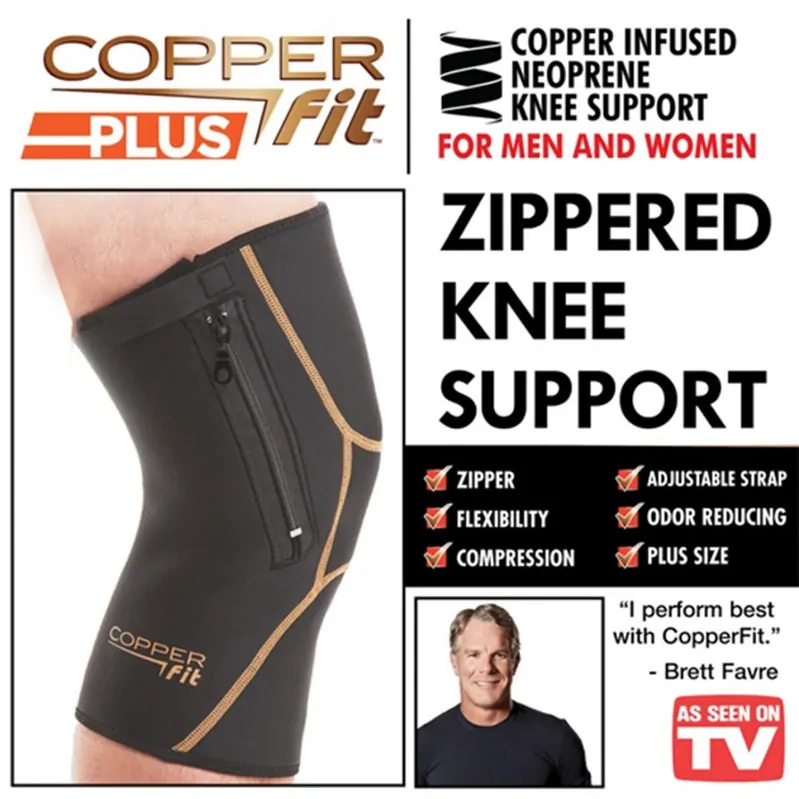 Kompresní bandáž na koleno Copper Fit Plus XL