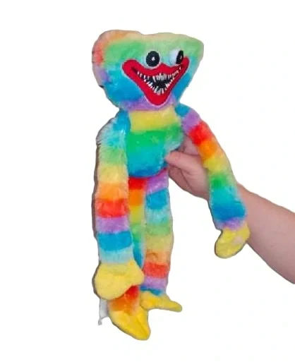 Plyšová hračka Huggy Wuggy 60 cm - duhovaný XXL
