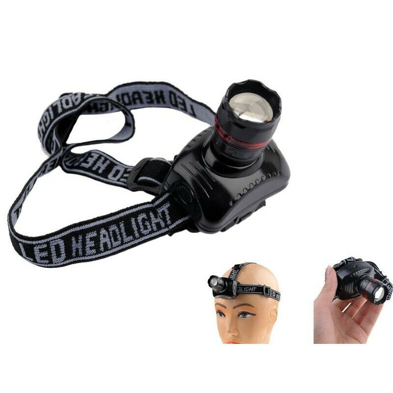 LED čelovka se zoomem BZM001