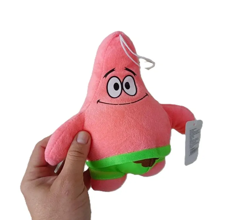 Plyšová hračka hvězdice Patrik ze seriálu Spongebob - model 001