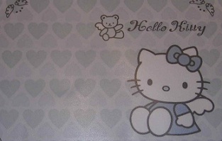 Nálepka na notebook Hello Kitty