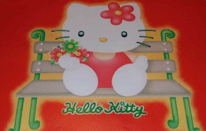 Nálepka na notebook Hello Kitty