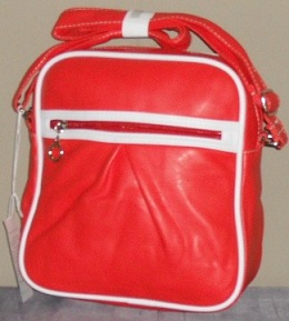 Kabelka Bag Crossbody 2011-5D - červená VÝPRODEJ