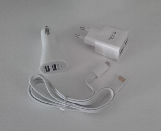 Nabíječka a datový kabel na mobil EKA Q62 - USB 8pin