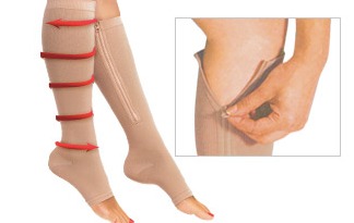 Kompresní punčochy Zip Sox S/M - tělové