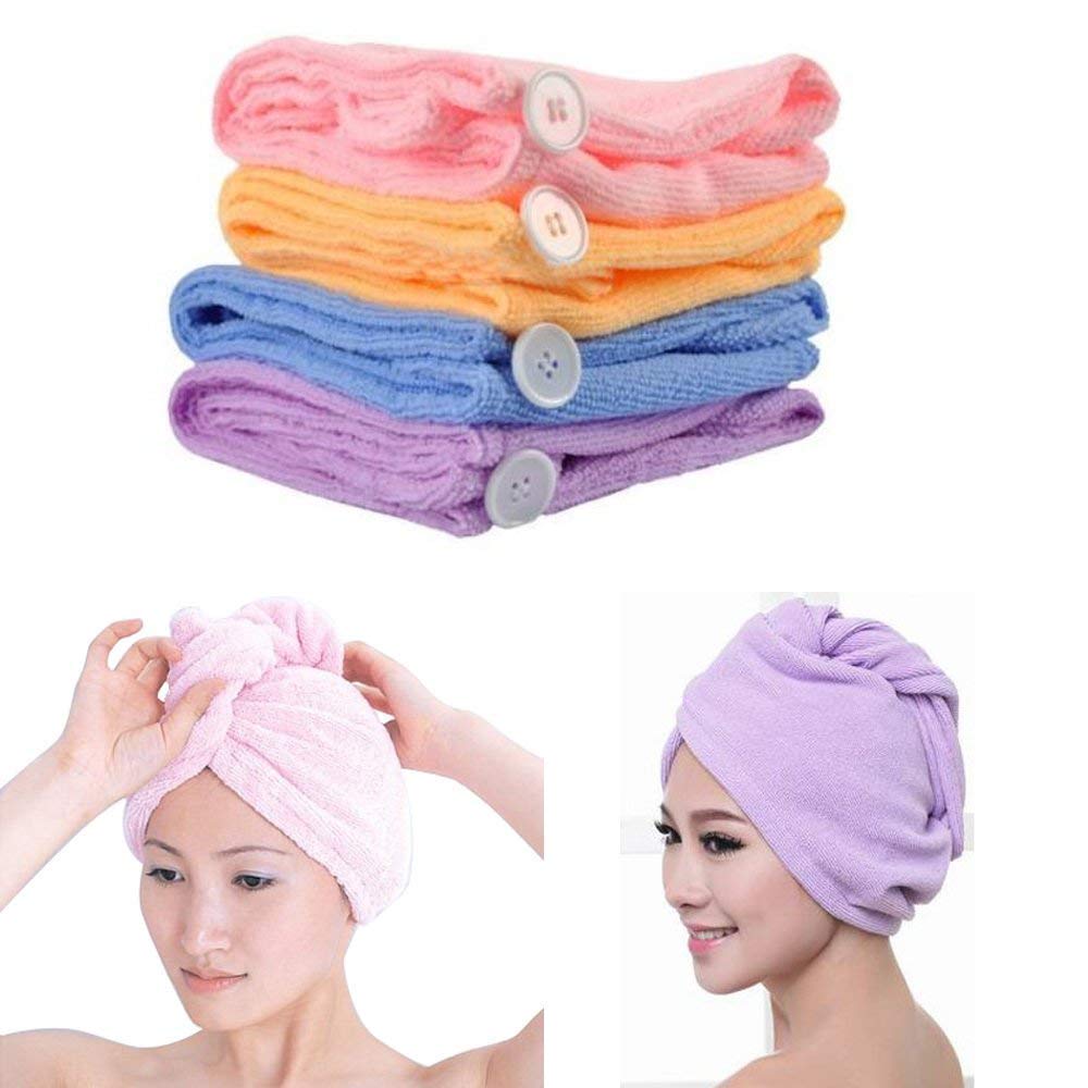 Rychleschnoucí turban na hlavu - růžový