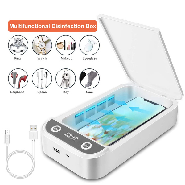 UV sterilizační box na čištění předmětů