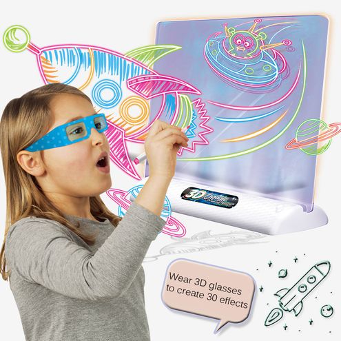 Magická kreslící 3D tabulka Vesmír