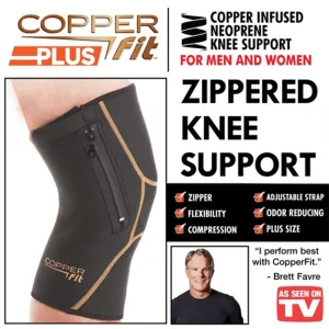 Kompresní bandáž na koleno Copper Fit Plus XL