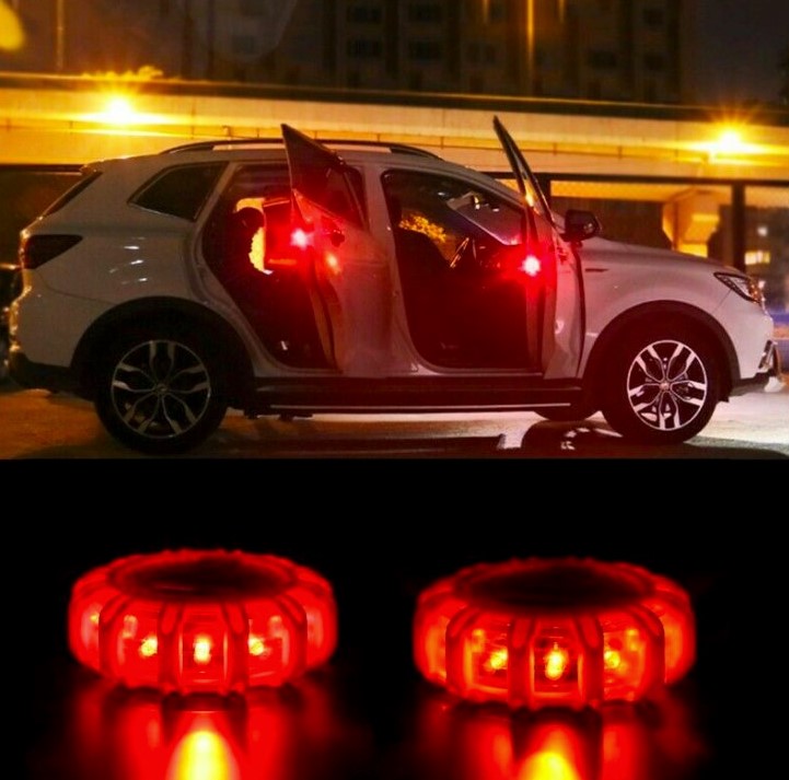 Speedy 0203 Výstražné světlo do auta s magnetem 12+3 LED