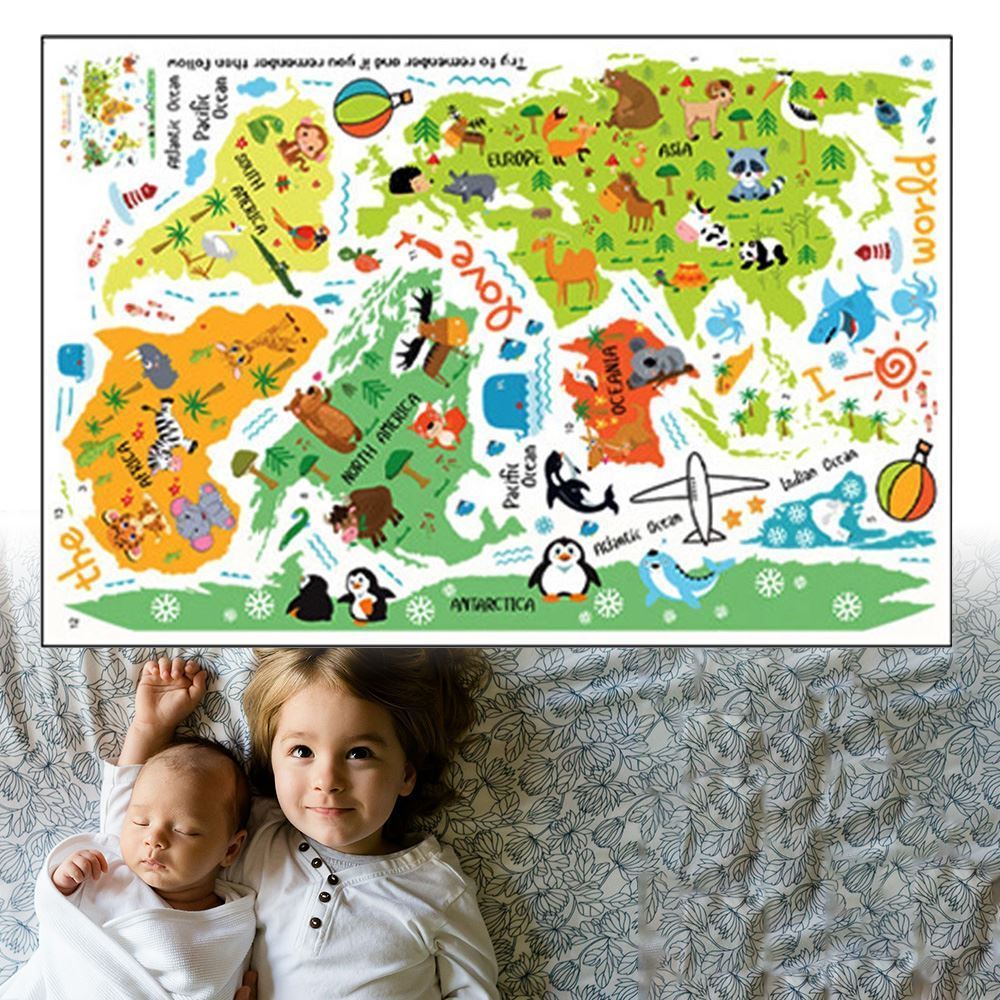 Dětská mapa světa