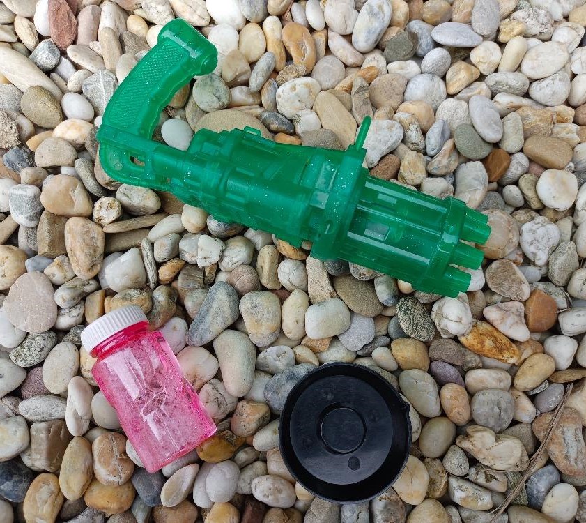 Bublinková pistole 8 Bubble Blaster - zelená