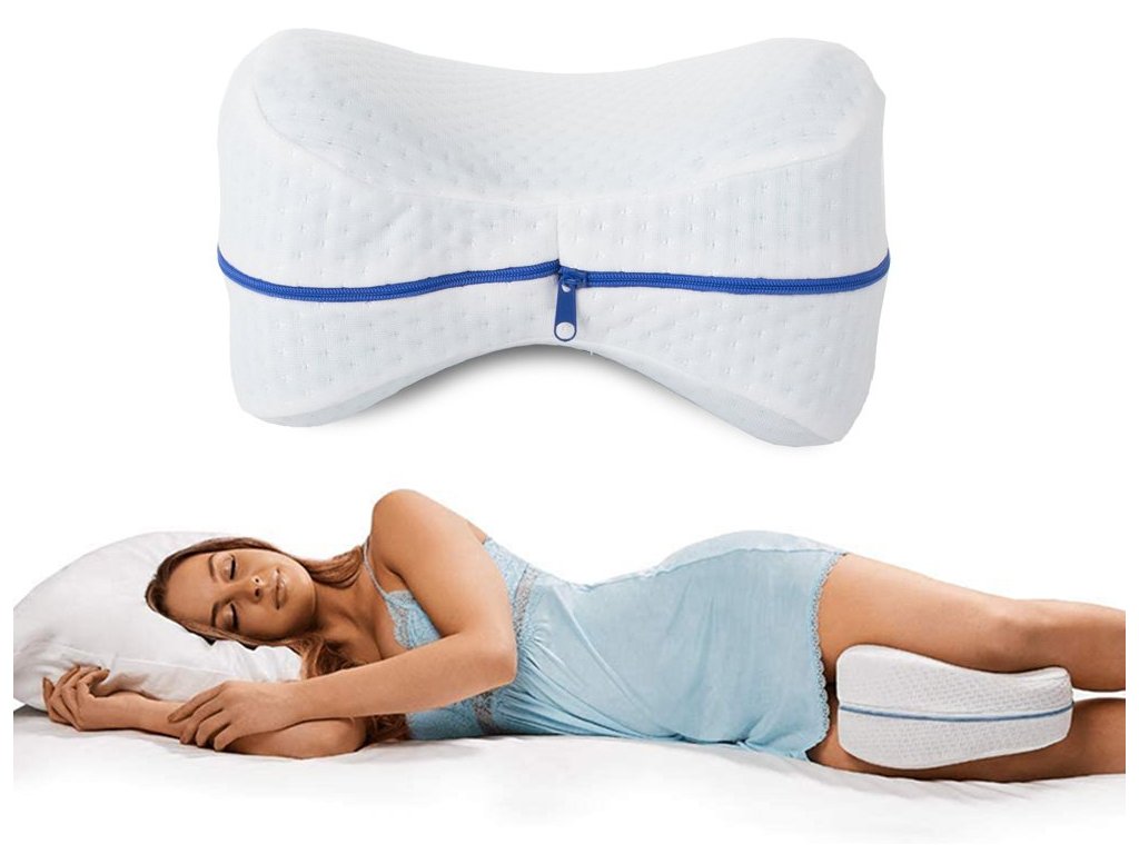 Podložka mezi kolena s paměťovou pěnou Leg Pillow  