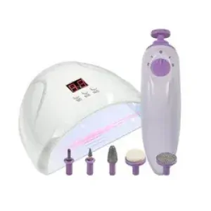 Sada na nehty Showell Beauty UV lampa + pilník 