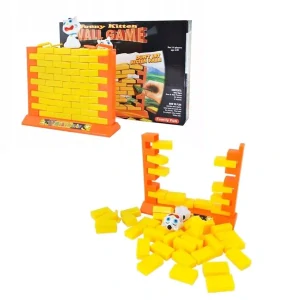 Arkádová hra padající stěna Wall Game Cats