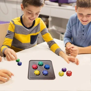 Squid Game - Korejská hra kostky Gonggi + stojánek čtverec