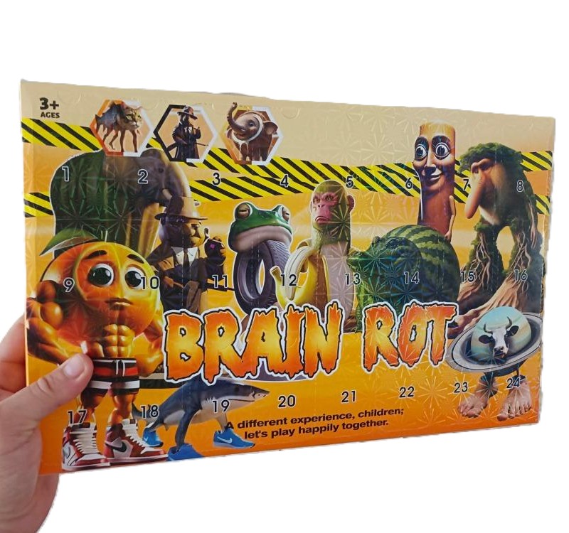 Mystery adventní kalendář s překvapením Brain Rot 24ks