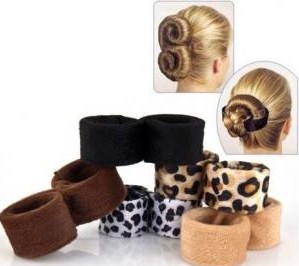 Hairagami spirálové tvořítko účesů 2ks - tygrová a růžová