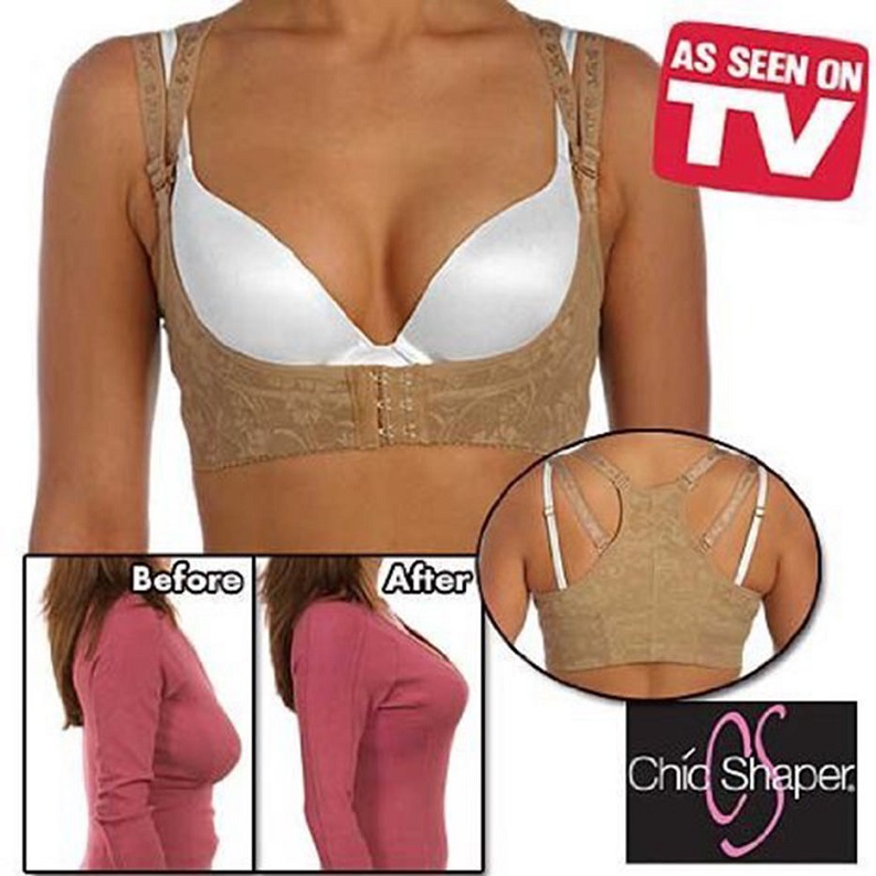 Korzetová podprsenka Push Up Chic Shaper Bra - více velikostí na výběr