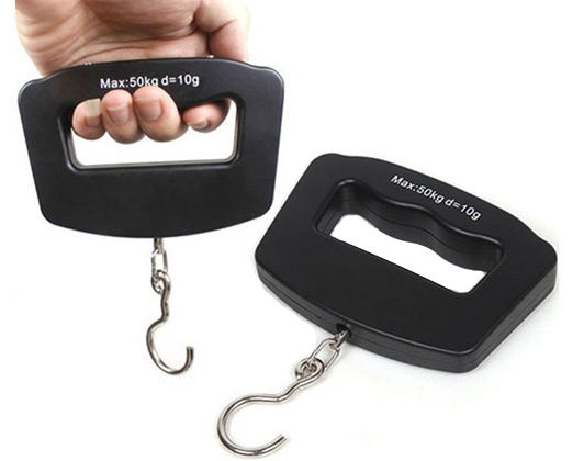 Multifunkční přenosná váha 50kg - Electronic Luggage Scale