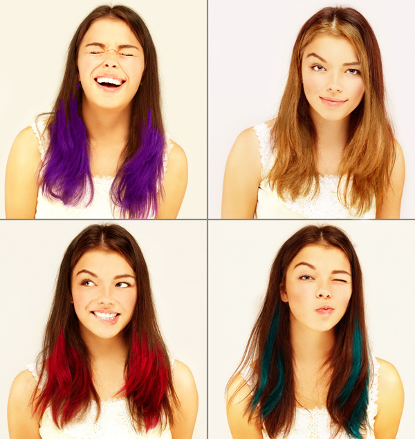 Příčesek do vlasů Secret Color - více barev na výběr VÝPRODEJ