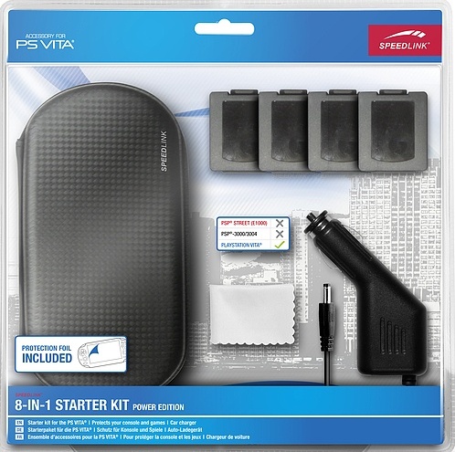 Cestovní sada příslušenství pro konzole Sony PlayStation VITA