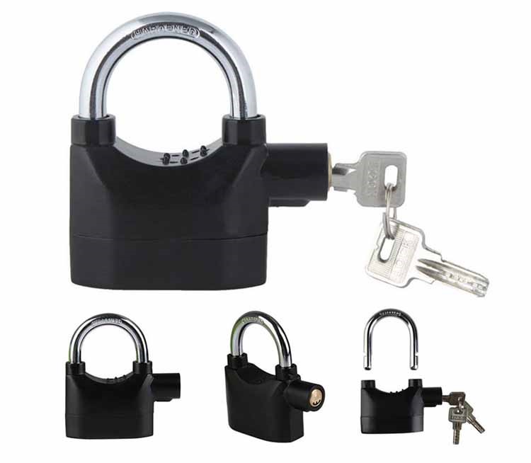 Visací zámek s alarmem - Alarm Lock 110db