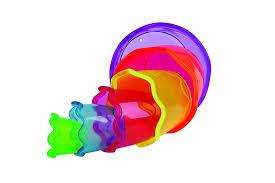 Skládací pyramida Stacking Wavy Cup