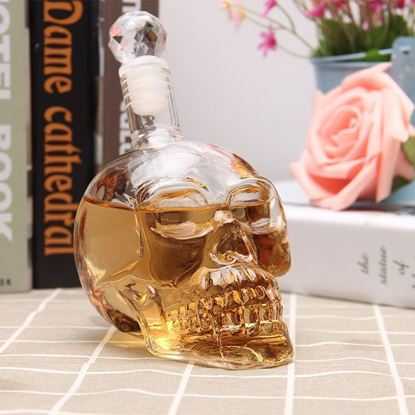 4L 600070 Karafa křišťálová lebka 400 ml