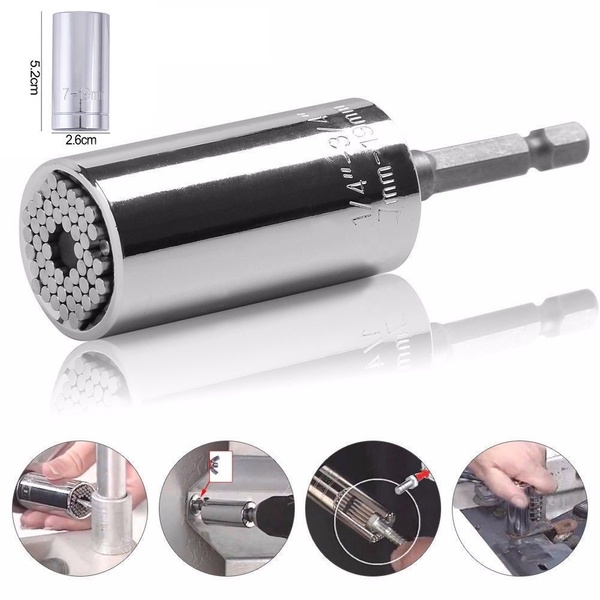 Univerzální gola klíč s nástavcem Gator Grip ETC-120A