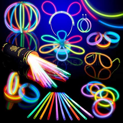Svítící párty tyčinky LightStick 100 ks