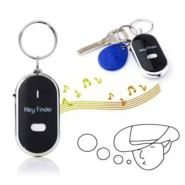Hledač klíčů Key Finder Modern - černý