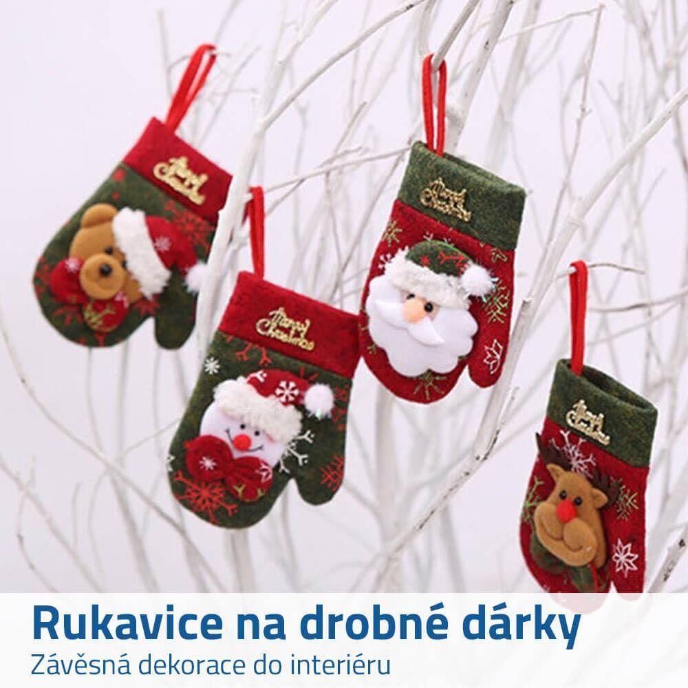 4L 9211b Vánoční pouzdro na příbory chňapka - medvídek