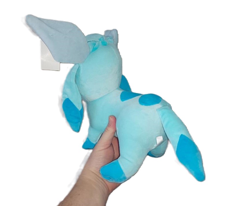 Plyšová hračka Pokémon Glaceon XL - modrý
