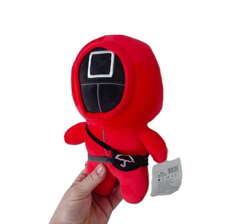 Plyšová hračka Squid Game čtverec - Hra na oliheň 