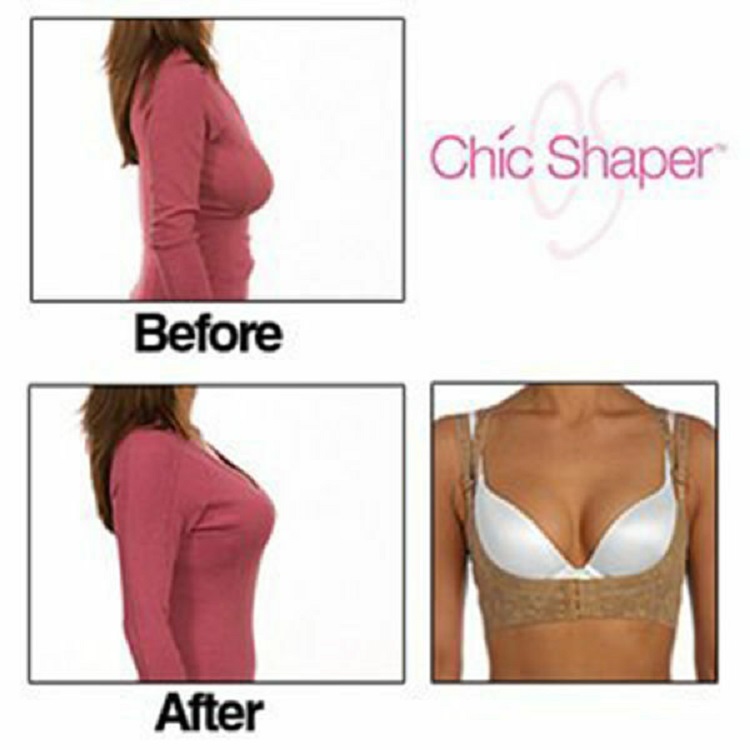 Korzetová podprsenka Push Up Chic Shaper Bra - více velikostí na výběr