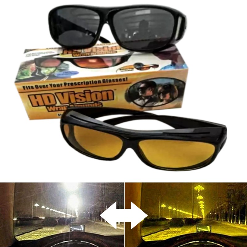 Brýle pro řidiče HD Vision Wrap 2ks