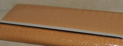 Kabelka psaníčko Bag Crossbody VVZ-037 - oranžová/krémová VÝPRODEJ