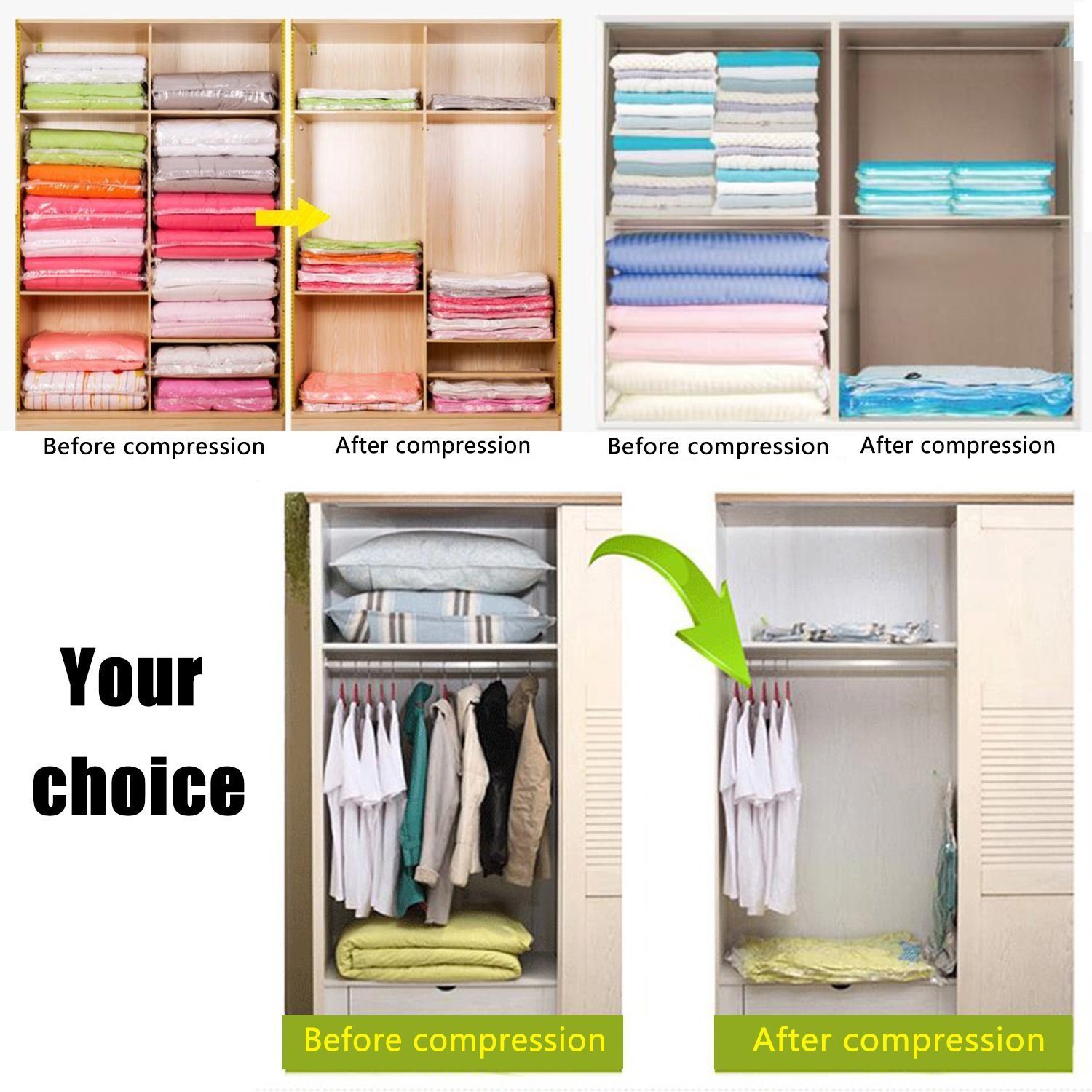 Vakuový úložný pytel - 50 x 60 cm