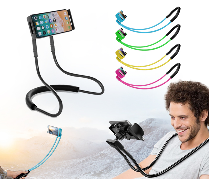 Líný držák na mobil a tablet Laziest Holder - růžový