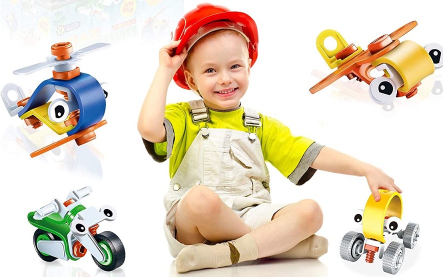 Interaktivní stavebnice Build & Play - letadlo