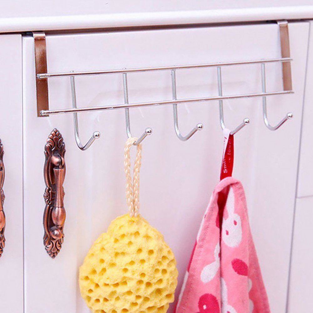 4L Závěsné háčky na dvířka nerez