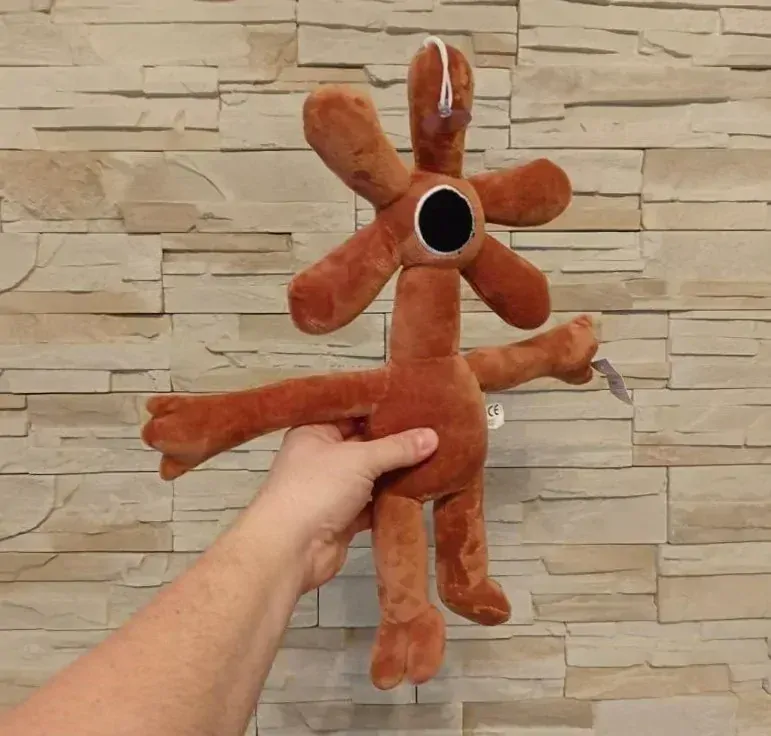 Plyšová hračka Rainbow Roblox Friends - hnědá květina