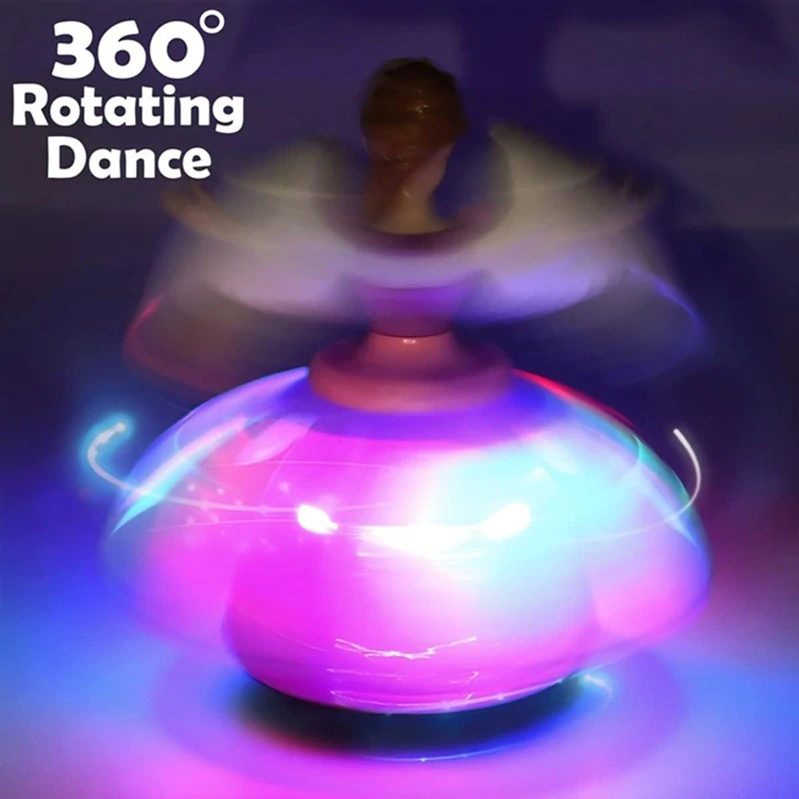 Svítící a tančící panenka s křídly Dance Princess