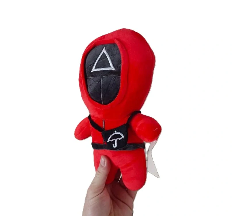 Plyšová hračka Squid Game trojúhelník - Hra na oliheň